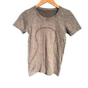 Lululemon Swiftly Tech Short-Sleeve Shirt - Gray - Size 4